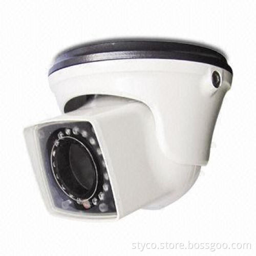 Dome Camera, Weather-proof IP66 Rate, Sony Effio-e DSP, 24V AC Power, 20M IR Night Vision